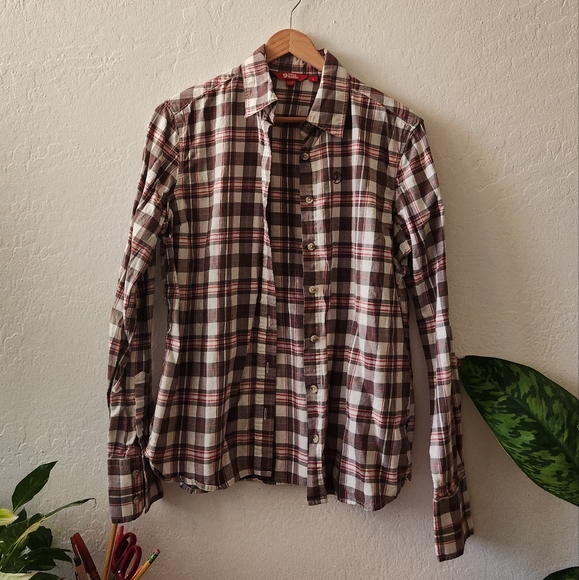 OFFER! Fjallraven Gran Flannel Button Down Shirt - Picture 2 of 7